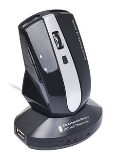 Buy Wireless Rechargeable Mouse Black in Saudi Arabia