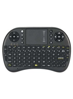 اشتري Mini USB Wireless English Version Keyboard 14.5 x 9سم أسود في السعودية