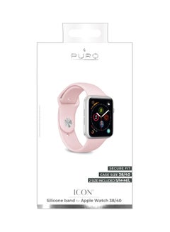 PURO Icon Replacement Smartwatch Band For Apple Watch 38/40mm Rose UAE |  Dubai, Abu Dhabi