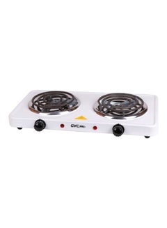 اشتري Electric Hot Plate 2000W 2000 W GVCHP-20 White/Brown/Black في السعودية