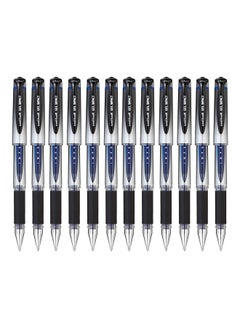 Buy 12-Piece Impact Gel Ink Pen Blue in UAE