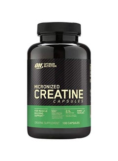 Buy Micronized Creatine Amino Acid - 100 Capsules in Saudi Arabia