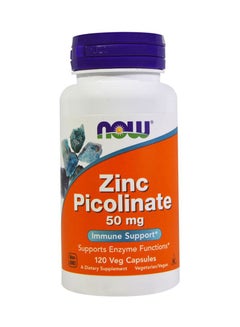 Buy Zinc Picolinate 50 mg Dietary Supplement - 120 Capsules in UAE