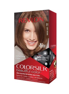 Colorsilk Permanent Hair Colour 50 Light Ash Brown  price in UAE |  Noon UAE | kanbkam