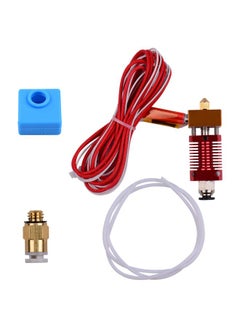 Buy Metal Hotend Extruder Kit For Creality CR-10/CR-10S/Ender 3/Ender 3 Pro 3D Printer Blue/Red/Gold in Saudi Arabia