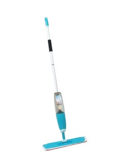Buy Spray Mop And Mop Pad Blue/Silver in Saudi Arabia