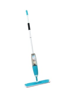 Buy Spray Mop And Mop Pad Blue/Silver in UAE