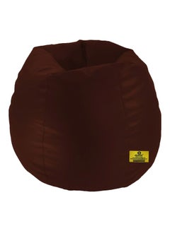 Buy Polystyrene Bean Bag Brown XXL in UAE