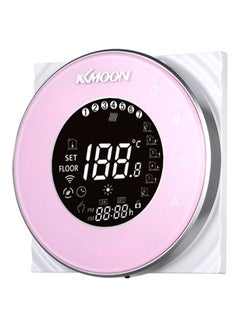 Buy Digital Water Heating Thermostat 1.5W 1.5 W E8442P-2-A Pink in UAE