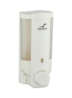 Buy Wall-Mounted Soap Dispenser White in Saudi Arabia