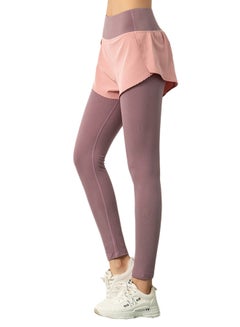 Buy 2-In-1 Sports Pants Pink in UAE