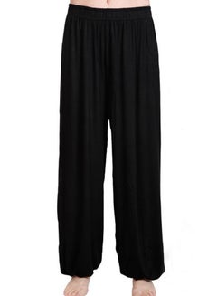 Buy Casual Harem Pants Black in UAE