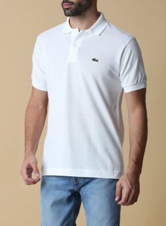 Buy Classic Polo Short Sleeves T-shirt White in UAE