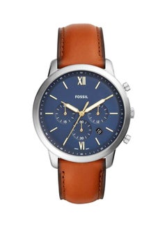 اشتري Men's Analog Round Wrist Watch With Leather Strap FS5453 في السعودية