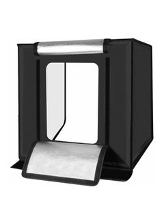 Buy Foldable Photography Studio Shooting Soft Box 40x40x40centimeter Black/Silver in UAE