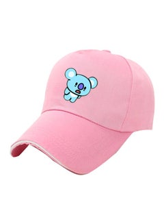 Buy Koya Cartoon Printed Baseball Cap Pink/Blue/Black in Saudi Arabia