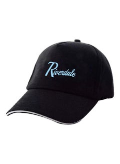 اشتري قبعة بيسبول بطبعة كلمة "Riverdale" الأسود / الأزرق في السعودية