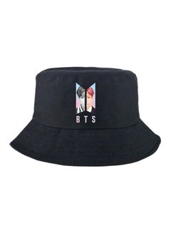 Buy Jung Kook Printed Bucket Hat Black/Red/Blue in Saudi Arabia