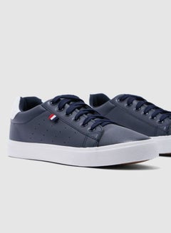 Buy Old School Low Top Sneakers Navy Blue/White in UAE