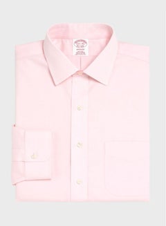 Buy Collared Buttoned Down Shirt Pink in UAE