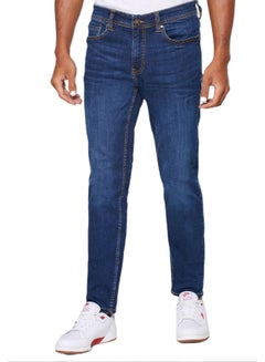 Buy Rinse Slim Fit Jeans Blue in UAE