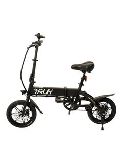 اشتري دراجة كهربائية قابلة للطي بلون أسود مطفأ One Size في الامارات