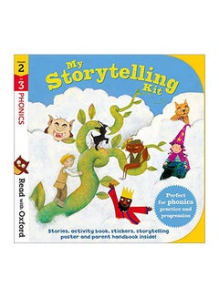 اشتري Read With Oxford: Stages 2-3: Phonics: My Storytelling Kit hardcover english في الامارات