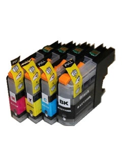 Buy Pack Of 4 Lc563 Ink Cartridge Multicolour in UAE