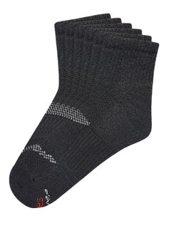 اشتري Pair Of 3 Non-Slip Ankle Socks أسود في الامارات