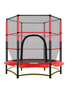 Buy 10-Piece Trampoline With Safety Net 1.6x1.4meter in Saudi Arabia