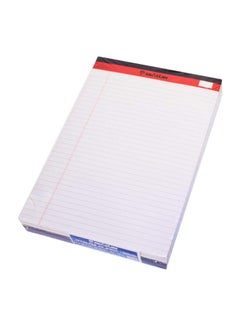 Buy 10-Piece A4 Notepad White/Red in UAE