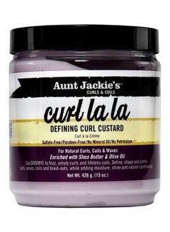 Buy Curl And Coils Curl La La Defining Curl Custard White in UAE