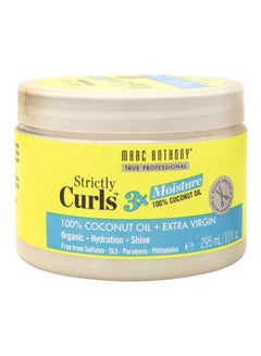 Buy Strictly Curls 3x Moisture Coconut Oil 295ml in UAE