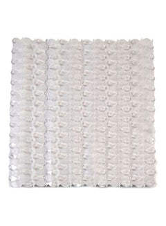 Buy Anti Slip Bath Mat White 54x54cm in Saudi Arabia