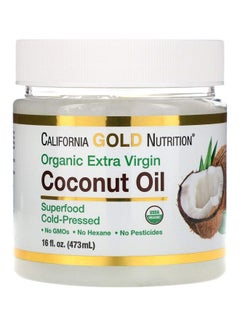 Buy Cold-Pressed Organic Virgin Coconut Oil 473ml in Saudi Arabia