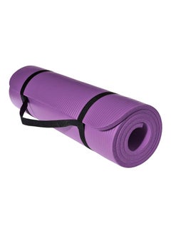 Buy Anti Slip Fitness Yoga Mat With Strap 183x2x61cm in Egypt
