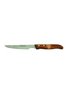 اشتري سكين من الإستانلس ستيل للحم الاستيك بني 4بوصة في السعودية