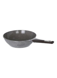 Buy Tily Cast Aluminium Wok Pan Grey Marble 1Liters in UAE