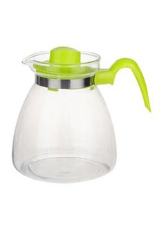 Buy Maja Tea Pot Clear/Green 1.25Liters in UAE