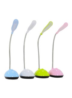 Buy 4-Piece Extendable Desk Lamp Set Pink/White/Blue 20x8.5x28.5cm in Saudi Arabia