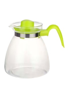 اشتري Heat-Resistant Jug Clear/Green 1L في الامارات