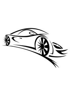 Buy Car Wall Decoration Sticker Black in Egypt