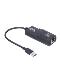 اشتري USB 3.0 Gigabit LAN To Ethernet Adapter Black في السعودية