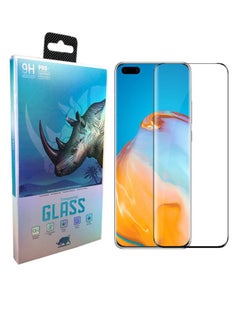 Buy Tempered Glass Screen Protector For Huawei P40 Pro Clear in UAE