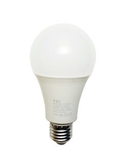 اشتري مصباح LED E27 أبيض/فضي 70x135مم في الامارات