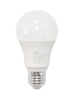 Buy E27 LED Bulb White/Silver 60x108mm in UAE