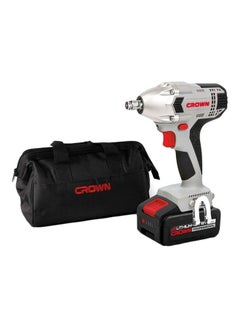 Buy Cordless Drill 1/2" 18 Volt 4A 2Battery Grey/Black in Saudi Arabia