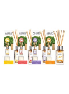 Buy Pack Of 4 Home Perfume Sticks Multicolour 4x85ml in UAE