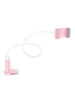 Buy Balu Mobile Phone Holder For Smartphones 4.5-6.5-Inch White/Pink in Saudi Arabia