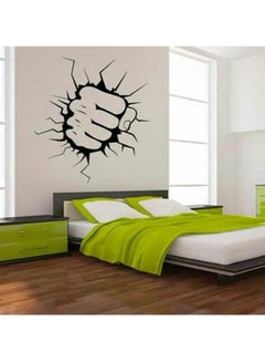 Buy Punch Themed Wall Sticker Black 116x52cm in Egypt